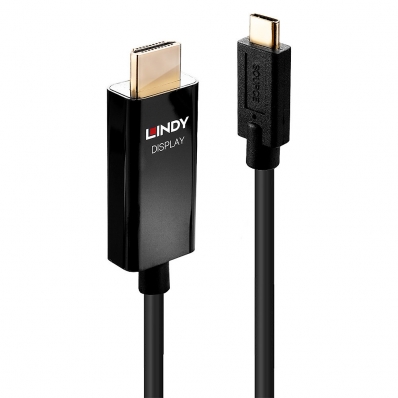 LINDY 2m USB Typ C an HDMI Adapterkabel mit HDR