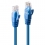 LINDY Patchkabel Cat6 U/UTP blau 0.30m