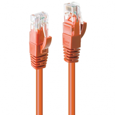 LINDY Patchkabel Cat6 U/UTP orange 30m