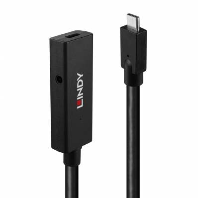 LINDY 5m USB 3.2 Gen 2 C/C Aktivverlängerung