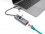 Delock 3 Port USB 5 Gbps Hub + Gigabit LAN with USB Type-C™ or USB Type-A connector in metal case