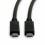 ROLINE USB 3.2 Gen 2 Cable, PD (Power Delivery) 20V5A, with Emark, C-C, M/M, black, 1 m