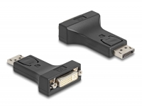 Delock Adapter DisplayPort 1.1 male to DVI female Passive black