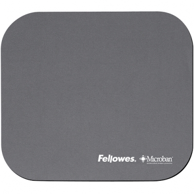 Fellowes Mauspad Microban 23x20,40 cm grau