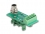 Delock M12 Transfer Module Adapter 8 pin A-coded female to 9 pin terminal block for DIN rail