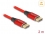 Delock DisplayPort Cable 16K 60 Hz 2 m red metal