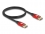 Delock DisplayPort Cable 8K 60 Hz 1 m red metal