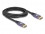 Delock DisplayPort Cable 8K 60 Hz 3 m lila metal