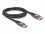 Delock DisplayPort Cable 8K 60 Hz 2 m lila metal