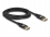 Delock DisplayPort Kabel 8K 60 Hz 3 m schwarz Metall