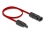 Delock DL4 Solar Flat Cable male to female 60 cm red