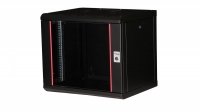 Equip Serverschrank 19" 09U 600x450mm schwarz