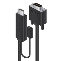 Alogic HDMI Kabel HDMI -> VGA 2m mit USB Power