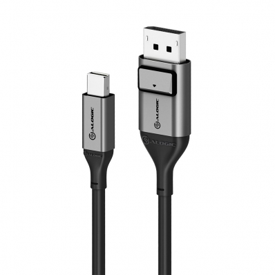 Alogic Displayport Kabel miniDP St. -> DP St. 2m