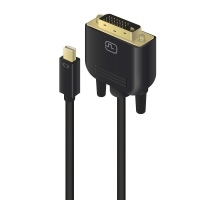 Alogic DisplayPort Kabel Mini DPort -> DVI-D M/M 2m schwarz