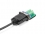 Delock Serial Cable RS-232 D-Sub9 male to male with narrow plug housing 2 m