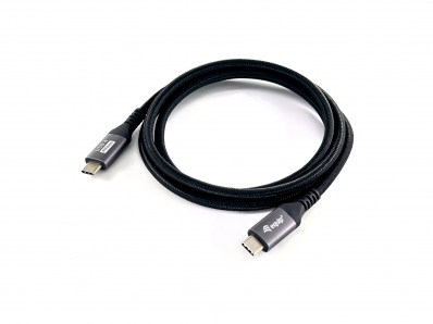 Equip Kabel USB-C 4.0 -> C St/St 2.00m 5A 8K/60Hz sw