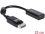 Delock Adapter Displayport 1.1 male > HDMI female Passive black