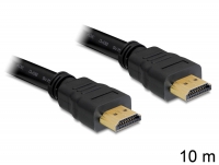 Delock Cable High Speed HDMI with Ethernet – HDMI A male > HDMI A male 10 m