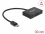 Delock DisplayPort 1.2 Splitter 1 x DisplayPort in > 2 x DisplayPort out 4K