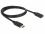 Delock DisplayPort 1.2 extension cable 4K 60 Hz 1 m