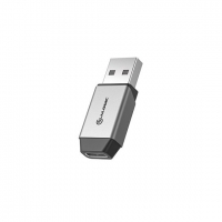 Alogic Adapter USB-A -> USB-C ultra Mini space grau