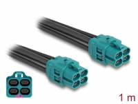 Delock Cable HDMTD Z quad jack to HDMTD Z quad jack 1 m