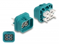 Delock HDMTD quad plug for PCB Protection class IP67 / IP69K