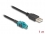 Delock Cable HSD Z female to USB 2.0 Type-A male 1 m