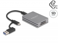 Delock USB Type-C™ Card Reader for SD and CFexpress type A memory cards
