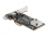 Delock PCI Express x2 Card to 2 x RJ45 5 Gigabit LAN RTL8126