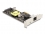 Delock PCI Express x1 Card to 1 x 2.5 Gigabit LAN PoE+ i225