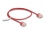 Delock RJ45 Network Cable Cat.6 UTP Ultra Slim 0.5 m red with short plugs