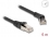 Delock RJ45 Network Cable Cat.8.1 S/FTP plug 45° right angled to plug straight up to 40 Gbps 5 m black