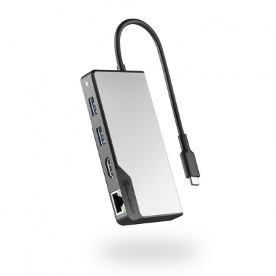 Alogic USB-C HUB 5 in 1 HDMI/USB/Ethernet/PD