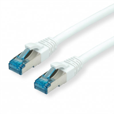 VALUE S/FTP Patch Cord Cat.6A (Class EA), white, 0.15 m