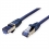 VALUE S/FTP Patch Cord Cat.6A (Class EA), blue, 0.15 m