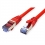 VALUE S/FTP Patch Cord Cat.6A (Class EA), red, 0.15 m