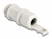 Delock Cable Gland M28 with cable tie fastening grey