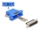 Delock D-Sub 25 pin male to RJ12 female Assembly Kit blue