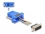 Delock D-Sub 15 pin male to RJ12 female Assembly Kit blue