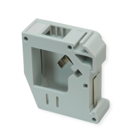 ROLINE Keystone Holder, empty, DIN-Rail, 180°