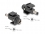 Delock Keystone Module DC 5.5 x 2.5 mm female to DC 5.5 x 2.5 mm male black