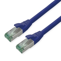 Roline Recycled Material ROLINE RM S/FTP (PiMF) Patch Cord Cat.6A, blue, 0.3 m