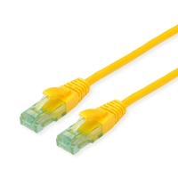 Roline Recycled Material ROLINE RM UTP Patch Cord Cat.6A, yellow, 0.3 m