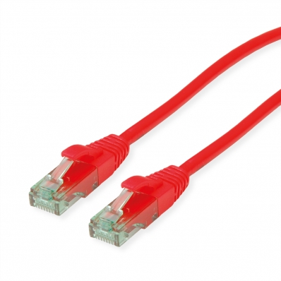 Roline Recycled Material ROLINE RM UTP Patch Cord Cat.6A, red, 0.3 m