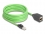 Delock RJ45 Network Extension Cable Cat.6A plug to jack SF/UTP suitable for drag chains PUR (TPU) 5 m green