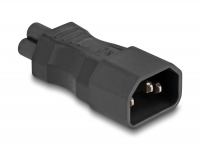 Delock Power Adapter IEC 60320 - C14 to C5, male / female, 2.5 A, straight