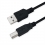 ROLINE RM USB 2.0 Cable, A - B, M/M, black, 1.8 m