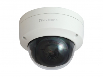 Level One LevelOne IPCam FCS-3404 Dome Out 6MP H.265 IR 9W PoE